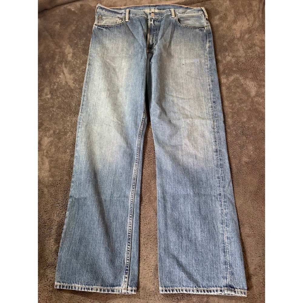 Polo Ralph Lauren Classic 867 Mens Jeans 38x32 Medium Wash Blue Straight Leg